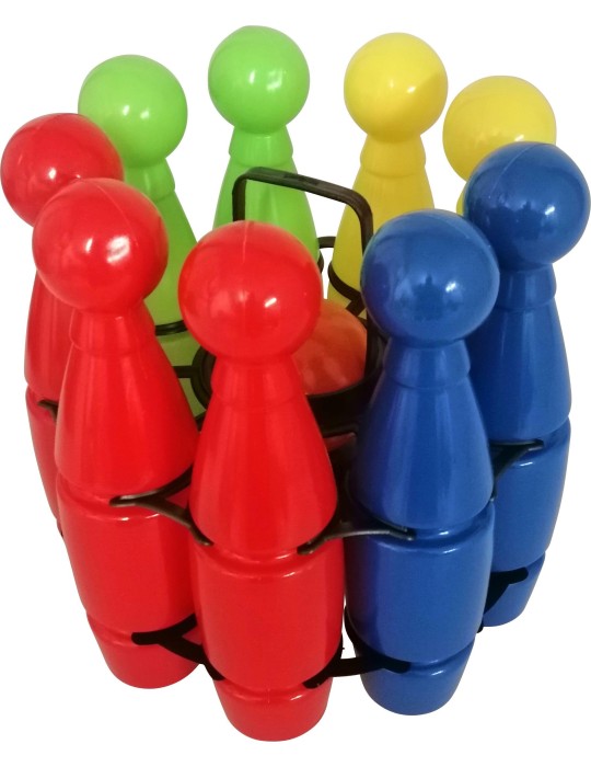 Kegelspiel Kunststoff 9 Kegel