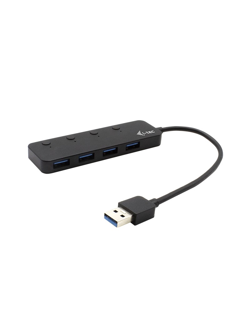 i-tec USB 3.0 Metal HUB 4 Port with individual On/Off Switches