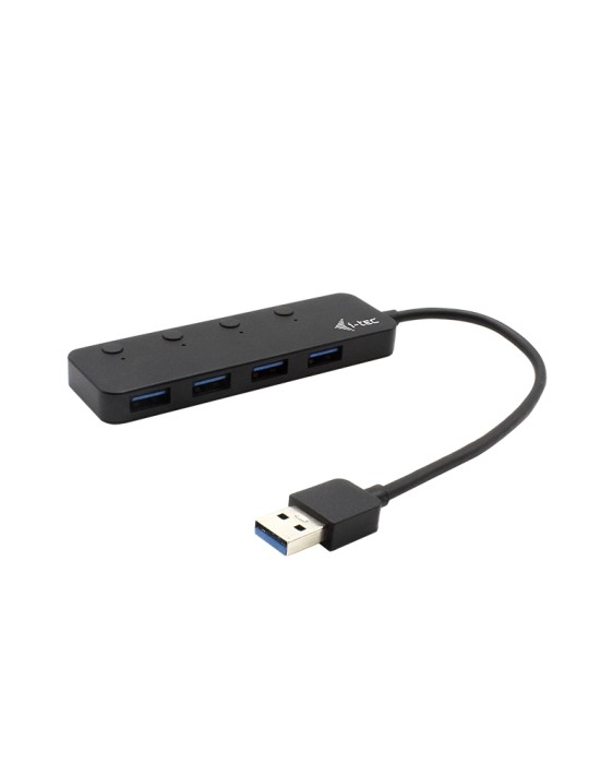 i-tec USB 3.0 Metal HUB 4 Port with individual On/Off Switches