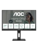 AOC 24P3CV 24 Zoll Full HD Monitor, höhenverstellbar, Lautsprecher, 100 Hz, HDMI, DisplayPort (in/out), USB-C (65W PD), RJ45, US
