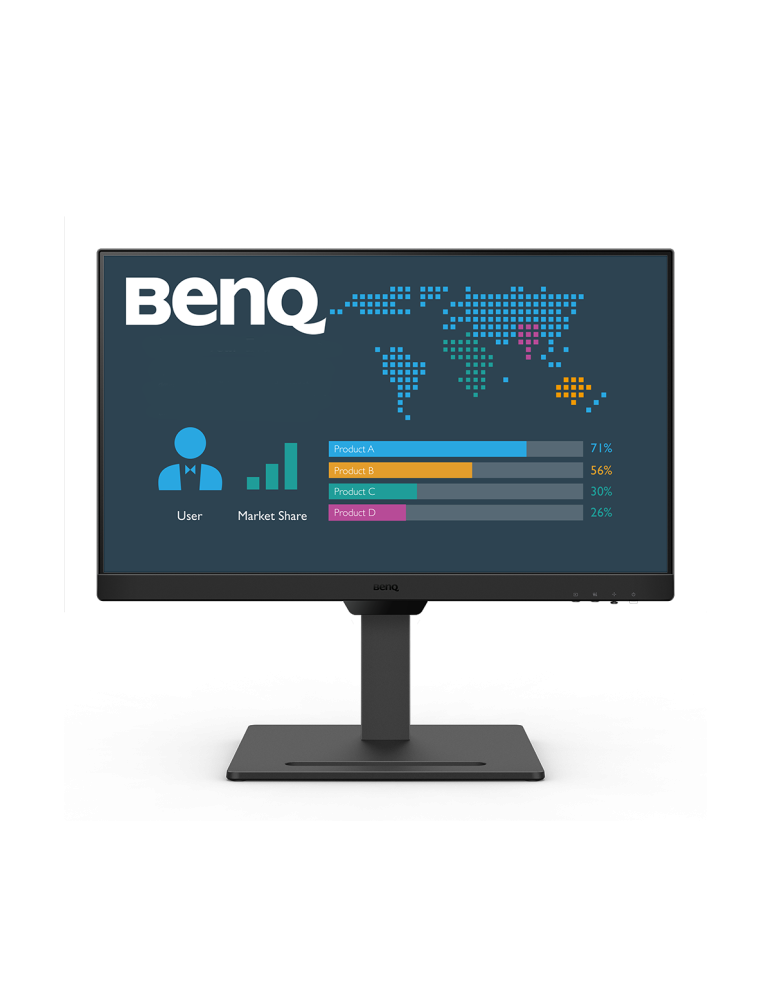 BenQ BL2490T LED Monitor 1920 x 1080 Full HD (1080p) @ 100 Hz - IPS - 250 cd/m² - 1300:1 - 5 ms - 2xHDMI, DisplayPort - Lautspre