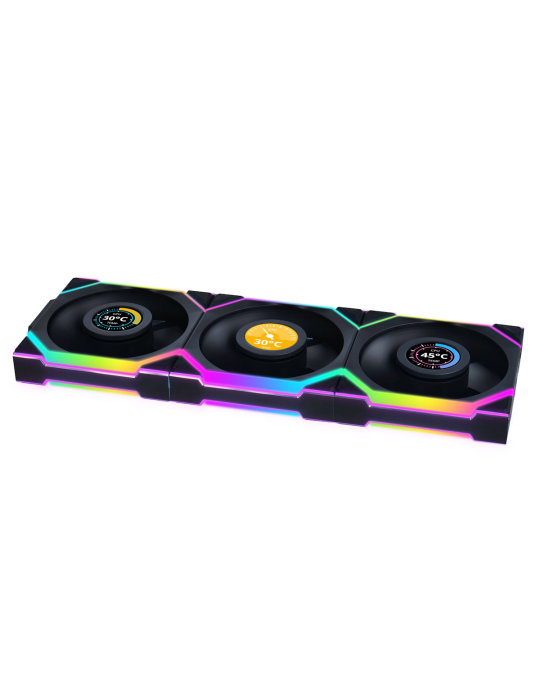 Lian Li UNI FAN SL Wireless LCD 120 ARGB 3er-Pack | Gehäuselüfter