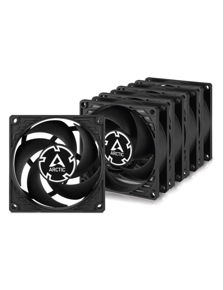 ARCTIC P8 Silent Black 5er-Pack | Gehäuselüfter