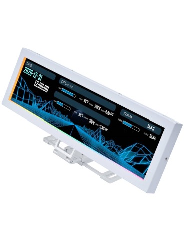 Lian Li 8.8" Universal Screen weiß