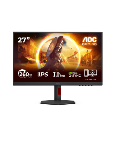 AOC 27G4ZRE 27 Zoll - Gaming Monitor Fast IPS Panel, FHD, 260 Hz, 1 ms, HDR 10, HDMI, DP