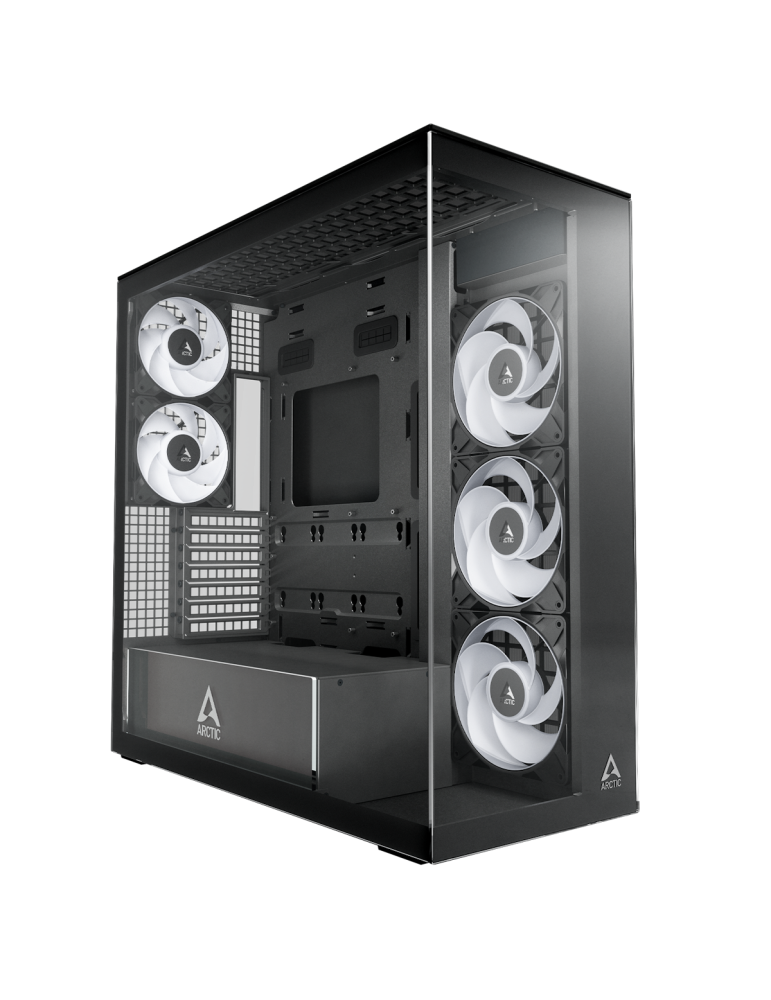 ARCTIC Xtender Black Clear Glass | PC-Gehäuse
