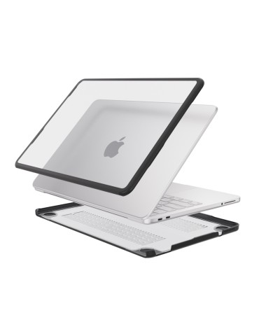 4smarts Shell Case für Apple MacBook Neo, black frame