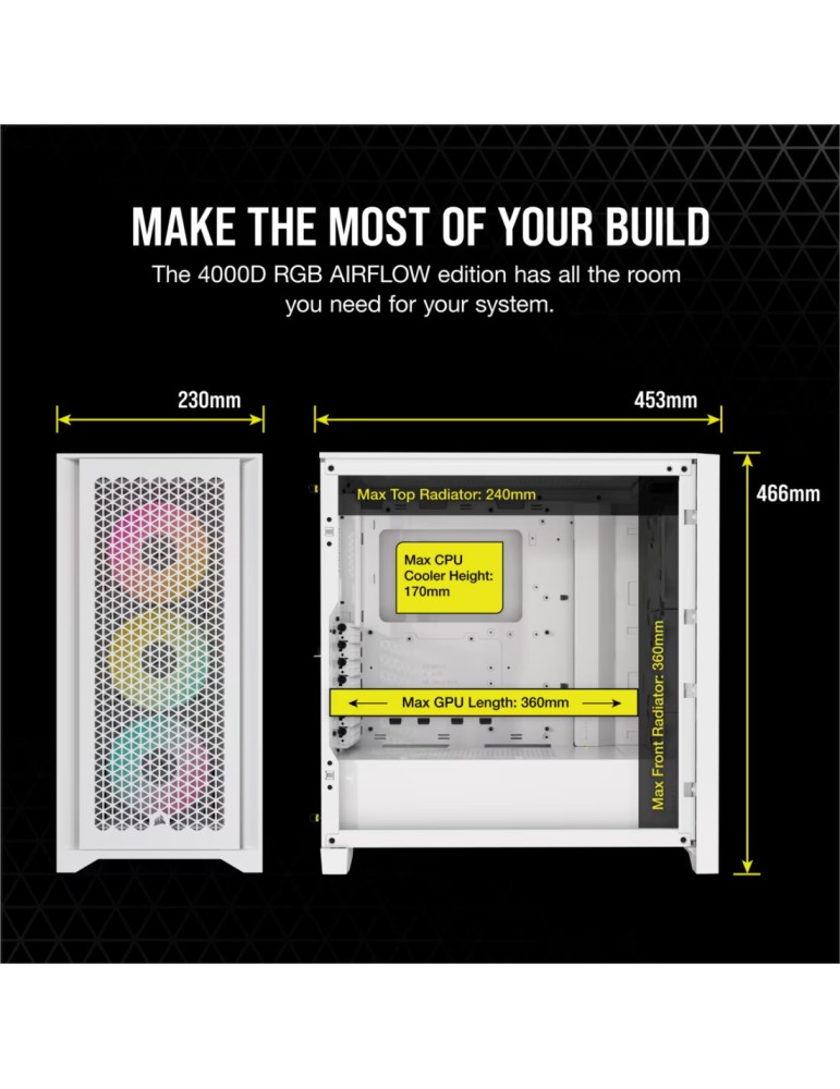 CORSAIR iCUE 4000D RGB Airflow