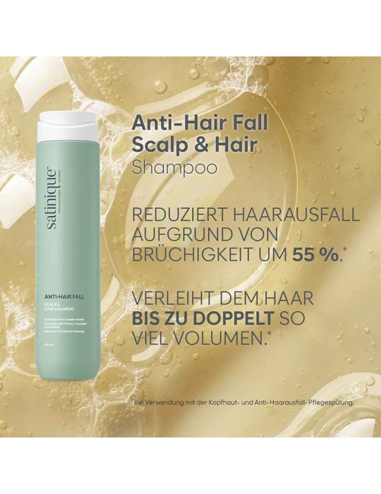 Satinique™ Anti‑Haarausfall Shampoo 280 ml – Stärkt & reduziert Haarbruch