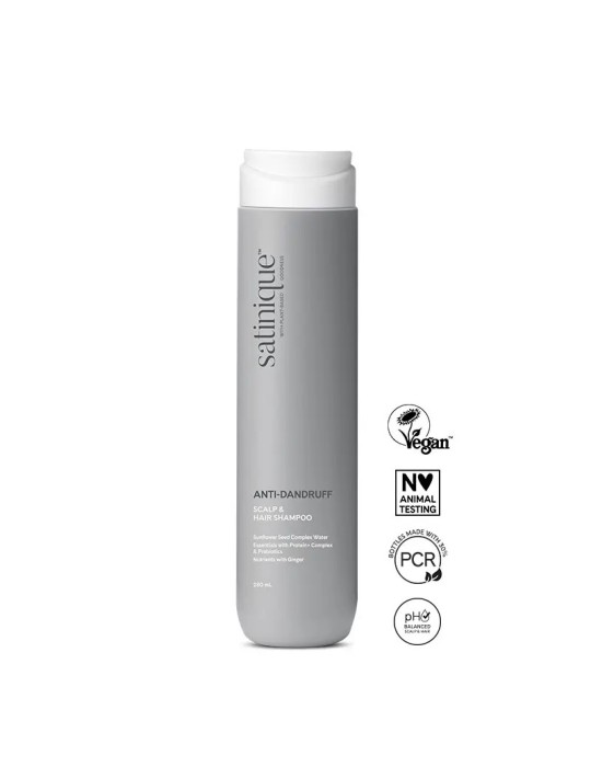 Satinique™ Anti‑Schuppen Kopfhaut‑ & Haarshampoo 280 ml