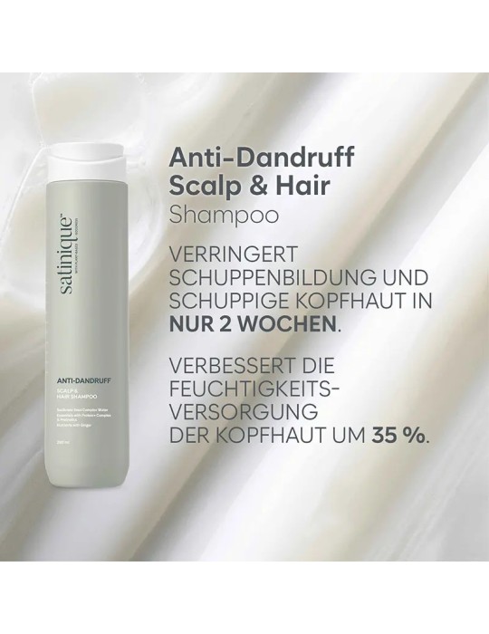 Satinique™ Anti‑Schuppen Kopfhaut‑ & Haarshampoo 280 ml