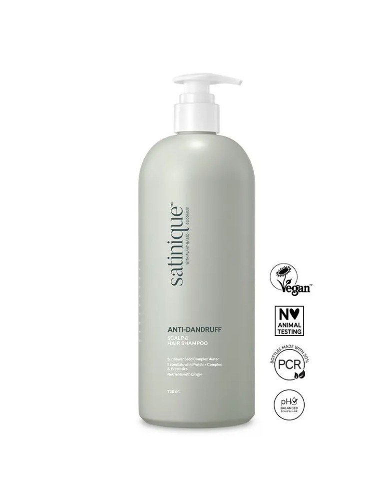 Satinique™ Anti‑Schuppen Kopfhaut‑ & Haarshampoo 750 ml
