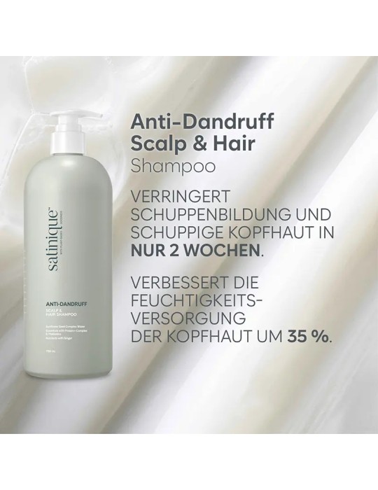 Satinique™ Anti‑Schuppen Kopfhaut‑ & Haarshampoo 750 ml