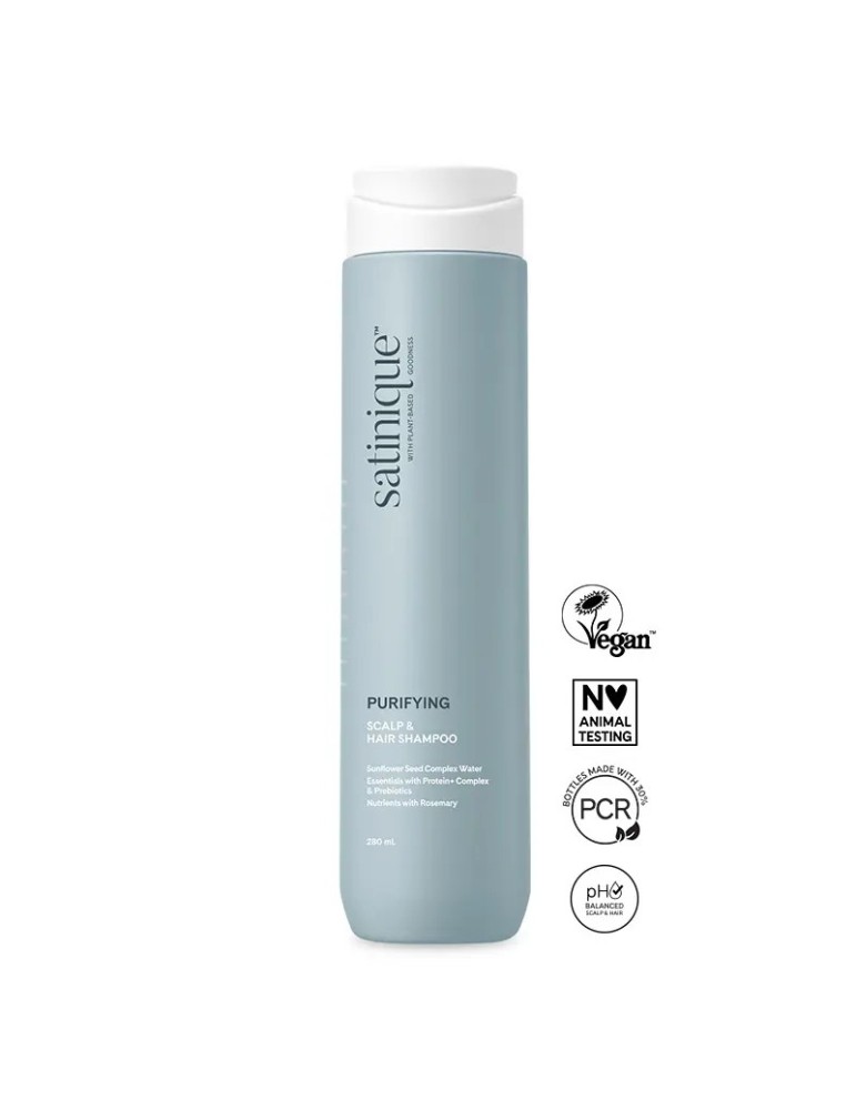 Satinique™ Reinigendes Kopfhaut- & Haarshampoo 280 ml – Klärende Pflege