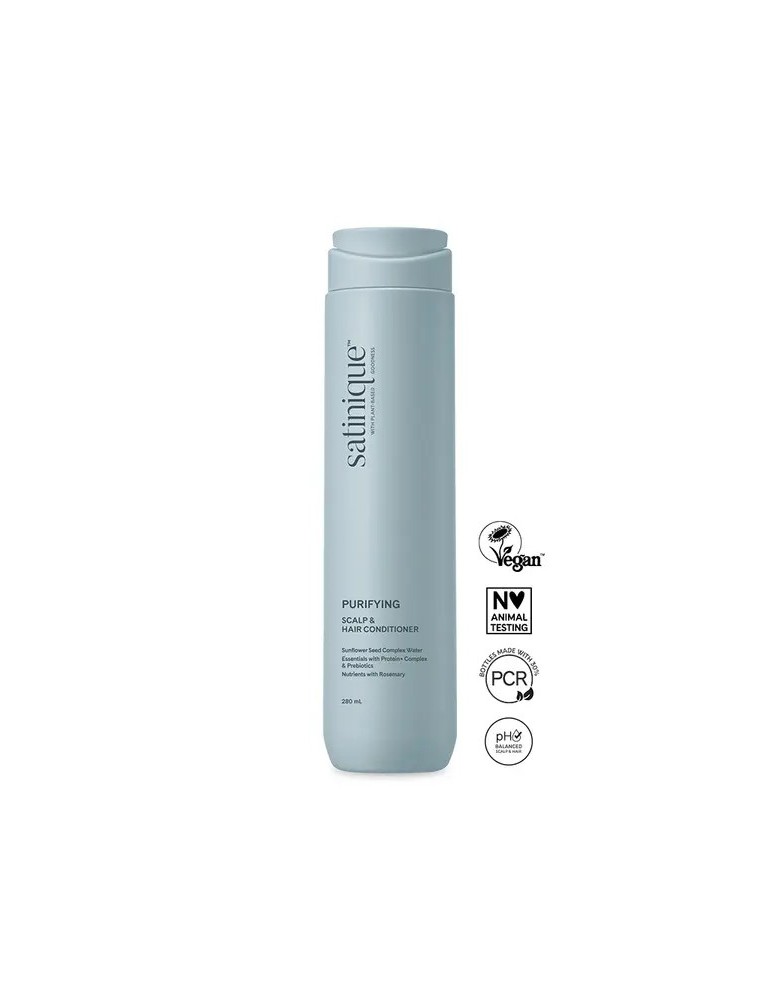 Satinique™ Reinigende Kopfhaut- & Haar‑Pflegespülung 280 ml
