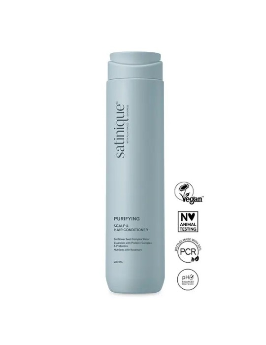 Satinique™ Reinigende Kopfhaut- & Haar‑Pflegespülung 280 ml