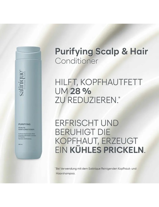 Satinique™ Reinigende Kopfhaut- & Haar‑Pflegespülung 280 ml