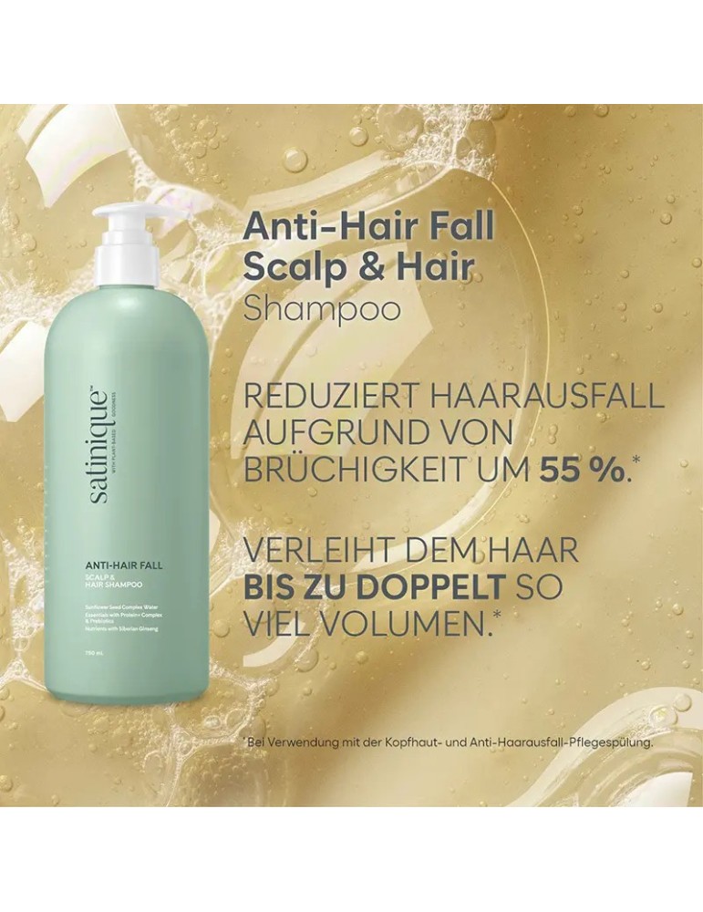 Satinique™ Anti‑Haarausfall Shampoo 750 ml – Stärkt & kräftigt