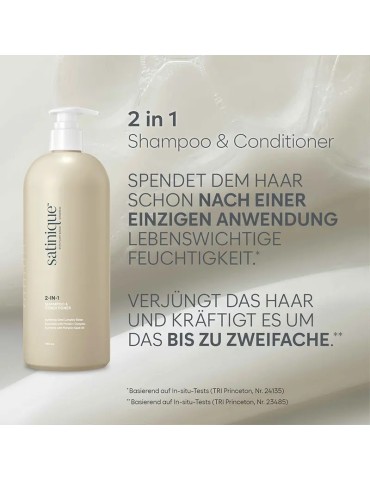 Satinique™ 2‑in‑1 Shampoo & Pflegespülung 750 ml 2