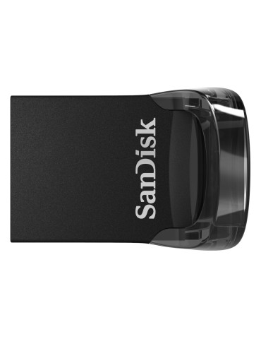 SanDisk Ultra Fit Typ-A 64GB USB-Stick Mit Schutzkappe, bis zu 130 MB/s, USB 3.2 Gen 1x1 (5 Gbit/s)