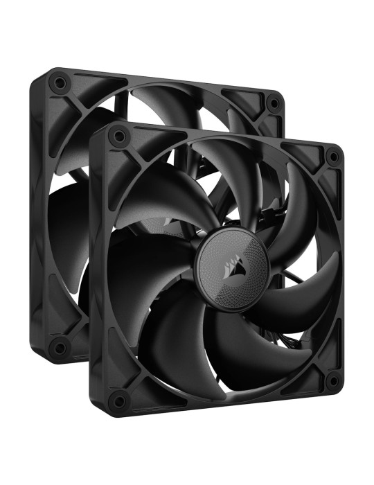 CORSAIR iCUE LINK RX140 schwarz | 2er-Pack 140mm Gehäuselüfter