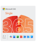 Microsoft 365 Single [1 Benutzer / 1 Jahr / 1 TB OneDrive] - Abonnement mit wiederkehrender Zahlung