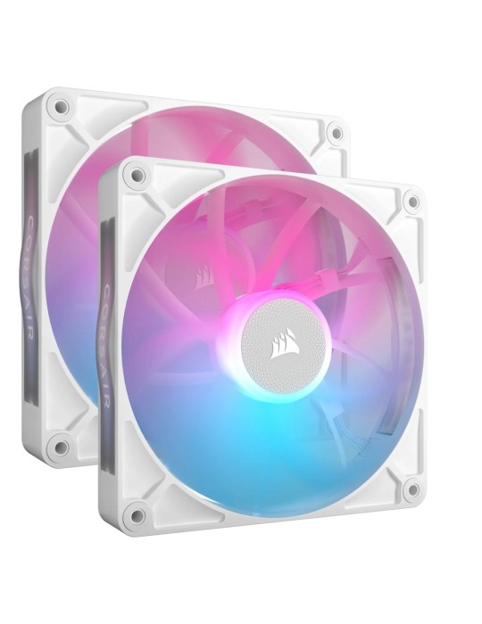 CORSAIR iCUE LINK RX140 RGB weiß | 2er-Pack 140mm Gehäuselüfter