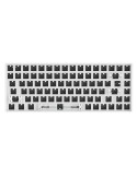 Sharkoon SKILLER SGK50 S3 Barebone Gaming Tastatur - komplett personalisierbare Gaming Tastatur im 75% Layout, Hot-Swap, RGB-Bel