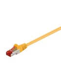 Goobay 1m CAT 6 Patchkabel, S/FTP (PiMF), Gelb