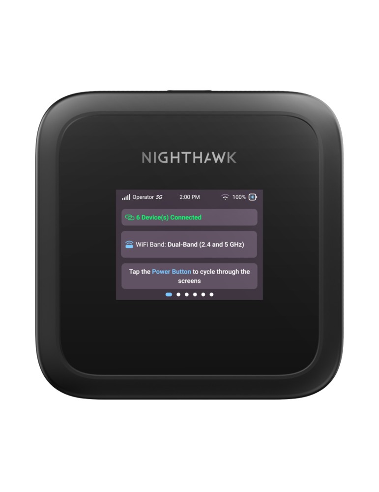 NETGEAR Nighthawk M3 Mobiler Hotspot 5G bis zu 2,5 Gbit/s, WiFi 6 (WLAN AX) bis zu 3,6 Gbit/s