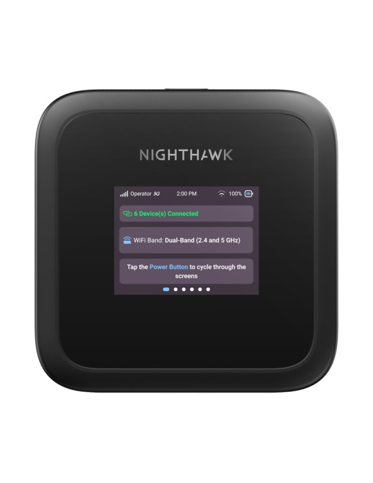 NETGEAR Nighthawk M3 Mobiler Hotspot 5G bis zu 2,5 Gbit/s, WiFi 6 (WLAN AX) bis zu 3,6 Gbit/s