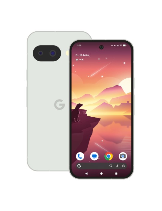 Google Pixel 10a 128GB Fog 16cm (6,3") OLED Display, Android 16 / Pixel UI, 48MP Dual-Kamera