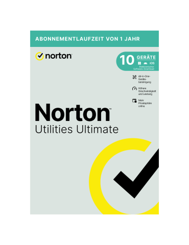 Norton Utilities Ultimate [10 Geräte - 1 Jahr]