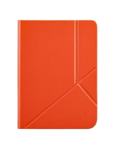 tolino shine / shine color - Origami Falttasche - Cayenne Red Kompatibel mit dem tolino shine und shine color