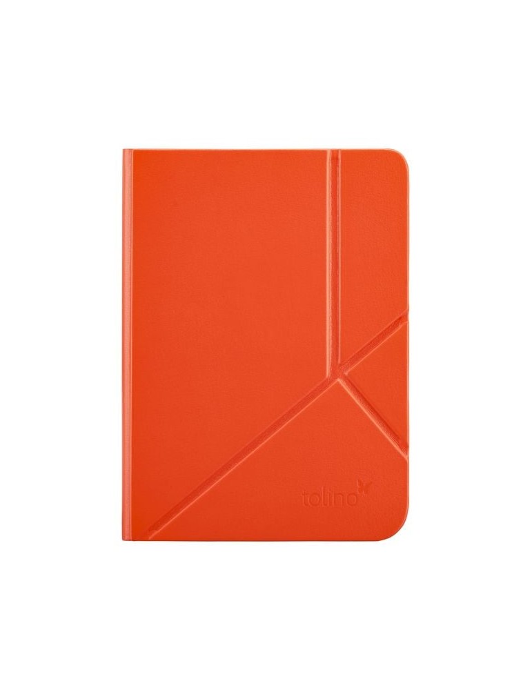 tolino shine / shine color - Origami Falttasche - Cayenne Red Kompatibel mit dem tolino shine und shine color