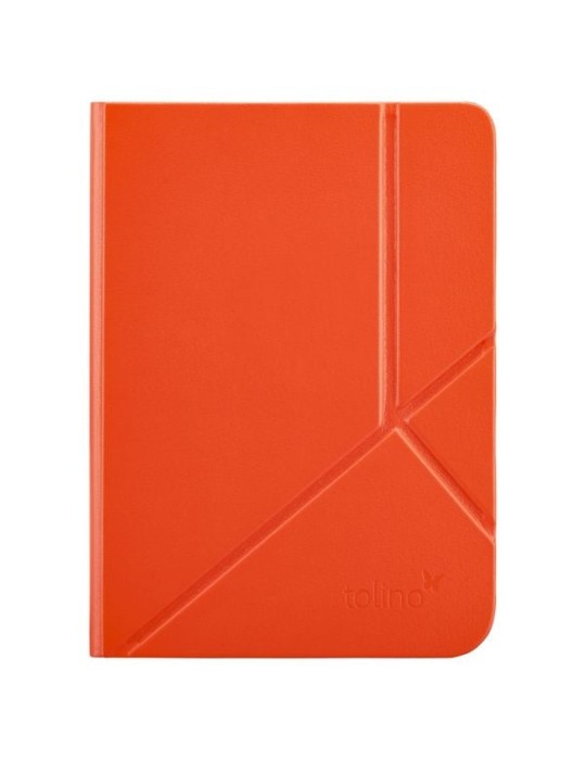 tolino shine / shine color - Origami Falttasche - Cayenne Red Kompatibel mit dem tolino shine und shine color