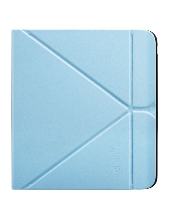 tolino vision color - Origami Falttasche - Blau Kompatibel mit dem tolino vision color