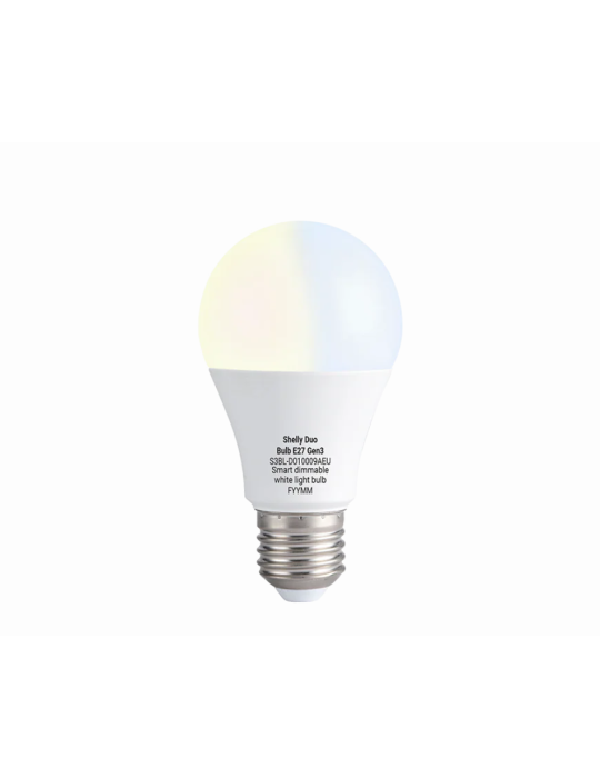 Shelly Duo Bulb E27 Gen3