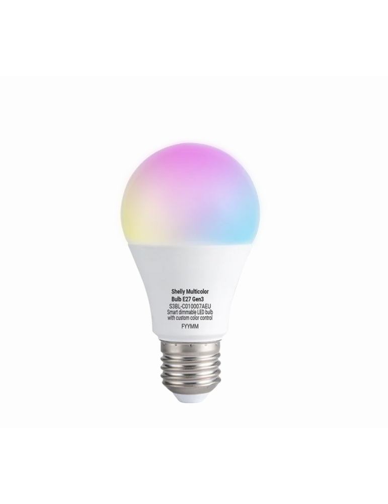 Shelly Multicolor Bulb E27 Gen3
