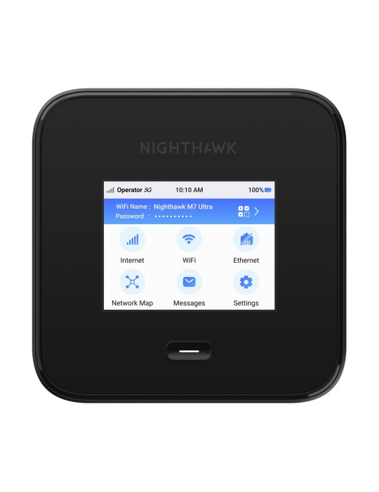 NETGEAR Nighthawk M7 Pro 5G WiFi 7 Mobiler Hotspot 5G bis zu 6 Gbit/s, WiFi 7 (WLAN BE) bis zu 5,8 Gbit/s