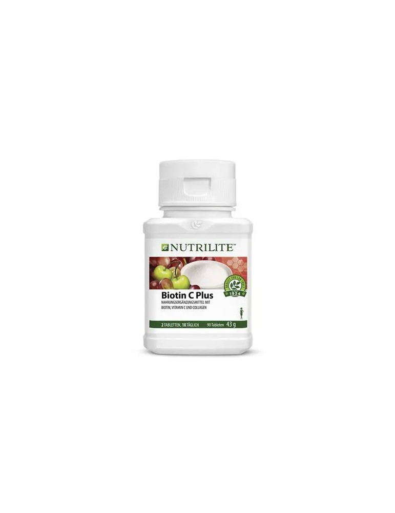Nutrilite™ Biotin C Plus – Haut & Haar mit Biotin & Vitamin C