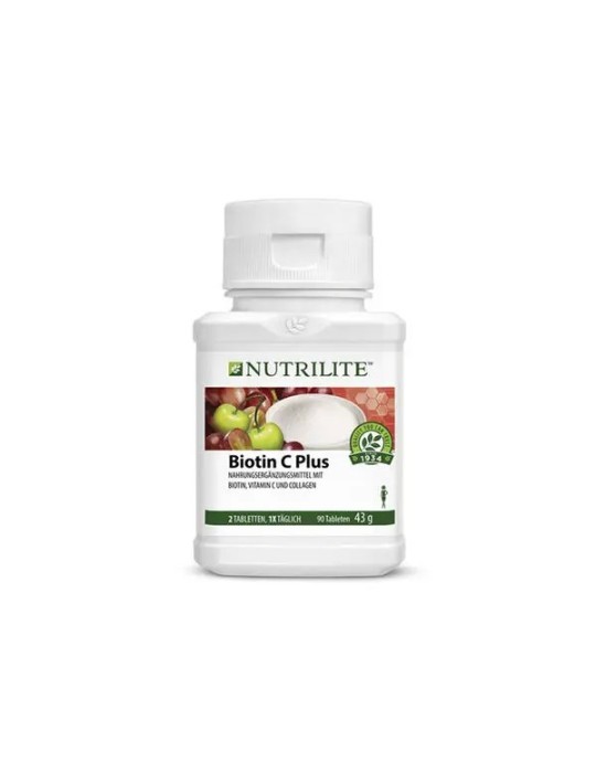 Nutrilite™ Biotin C Plus – Haut & Haar mit Biotin & Vitamin C