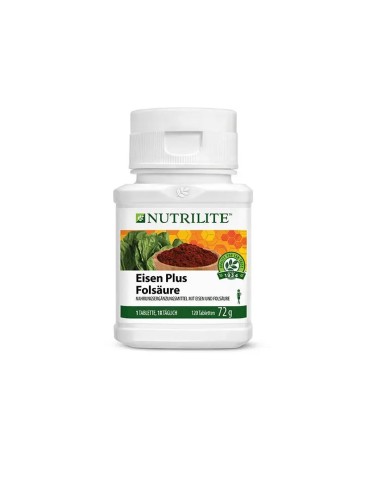 Nutrilite™ Eisen Plus Folsäure – Eisen & Folsäure für Frauen