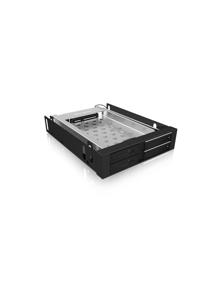 ICY BOX Wechselrahmen IB-2227StS [für 2x 2,5" HDD und SSD]