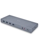 i-tec USB-C / USB-A 3.0 4K DUAL VIDEO DOCKING STATION [2x HDMI, 2x DP-Port 1x USB-C 3.1, 6x USB 3.0 Typ A, 1x GLAN]
