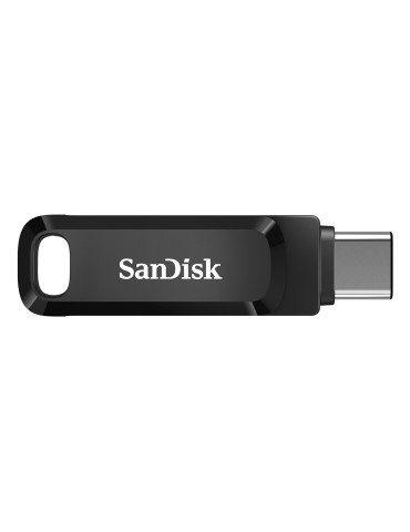 SanDisk Ultra Dual Go Typ-A/Typ-C 128GB USB-Stick Swivel, bis zu 150 MB/s, USB 3.2 Gen 1x1 (5 Gbit/s)