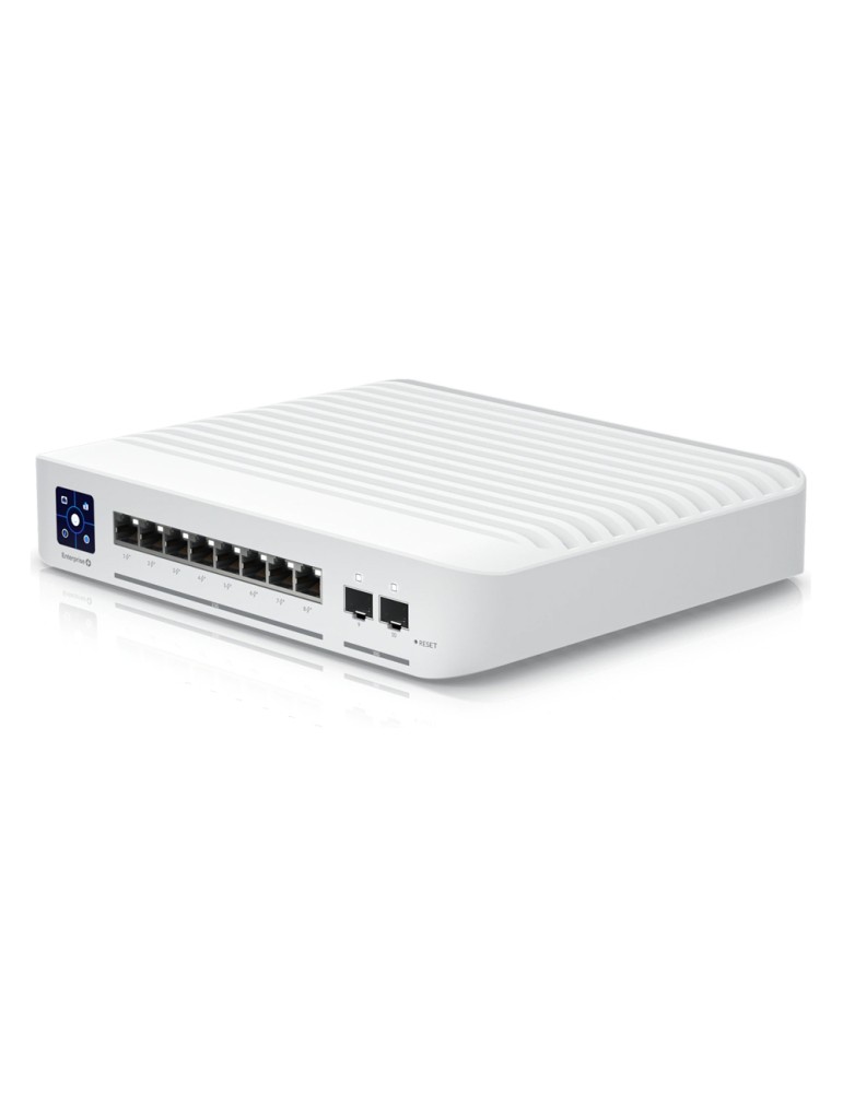 Ubiquiti Enterprise 8-Port PoE Managed Switch 8x 2.5 Gbit/s Ethernet (8x PoE+, max. 120W), 2x 10 Gbit/s SFP+