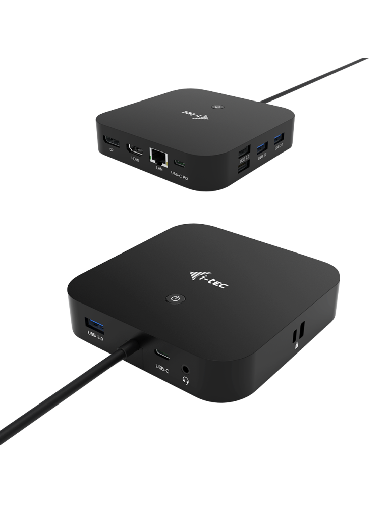 i-tec USB-C HDMI DP Docking Station mit 100W PD