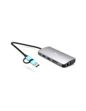 i-tec USB 3.0 USB-C/Thunderbolt 3x Display Travel Nano Dock mit LAN & Power Delivery 100 W, Reisedocking