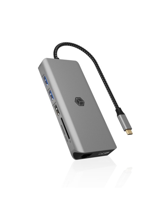 ICY BOX 12-in-1 USB Type-C® Dock mit PD bis zu 100 W
